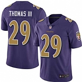 Nike Ravens 29 Earl Thomas III Purple Color Rush Limited Jersey Dzhi,baseball caps,new era cap wholesale,wholesale hats